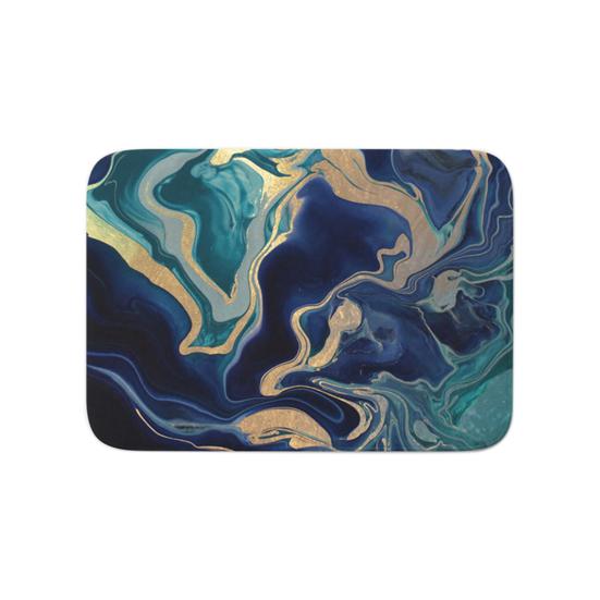 

40x60 см мраморный стиль прочный напольный коврик нескользящий коврик для ванной комнаты домашний декор