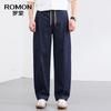 Romon Men's Linen Blend Casual Pants