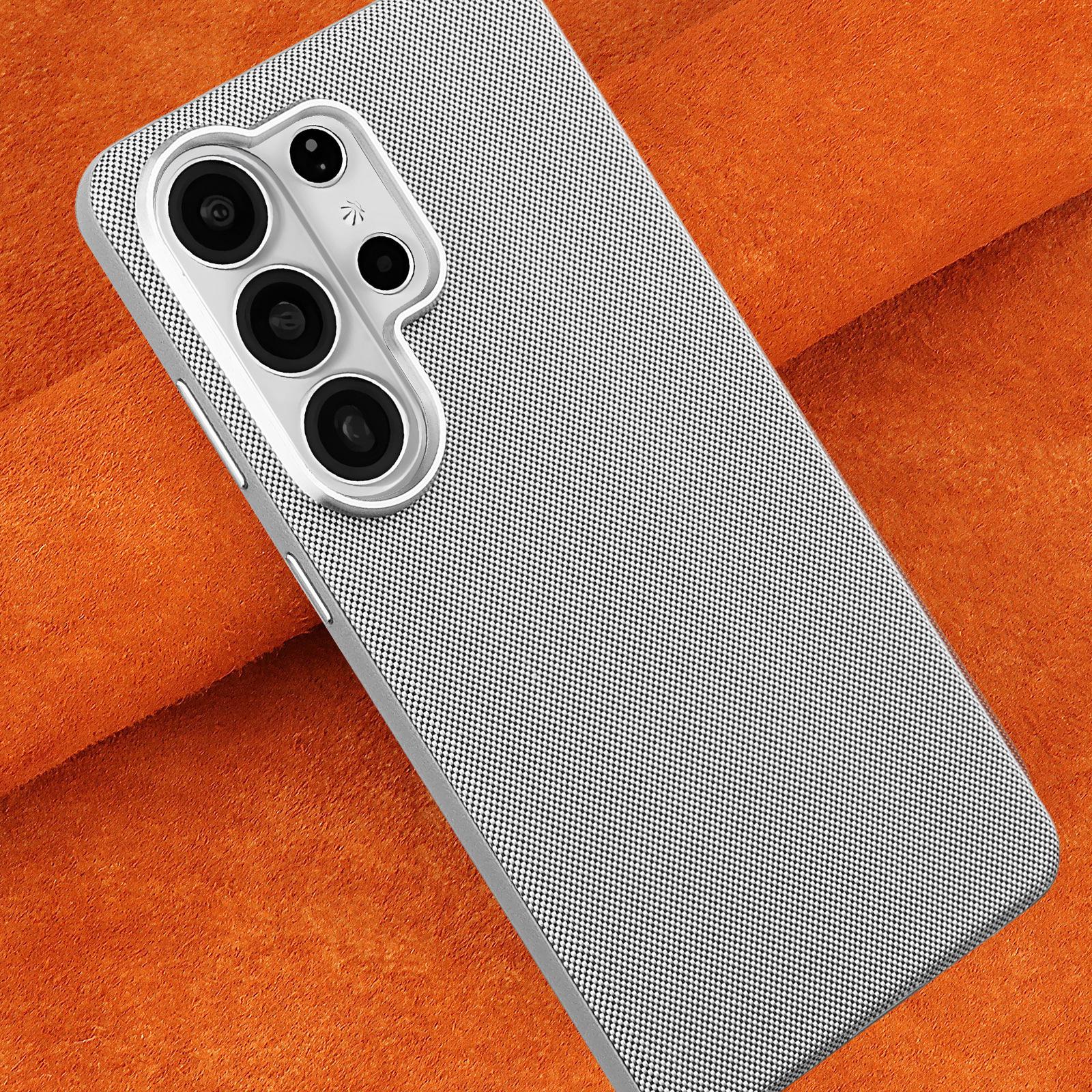 Samsung S26 Ultra Magnetic Tech Fabric Phone Case with Dual N52 Magnets S26
