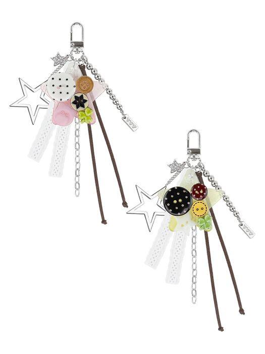 Брелок-брелок VVV Mix Звездный Блеск Pink