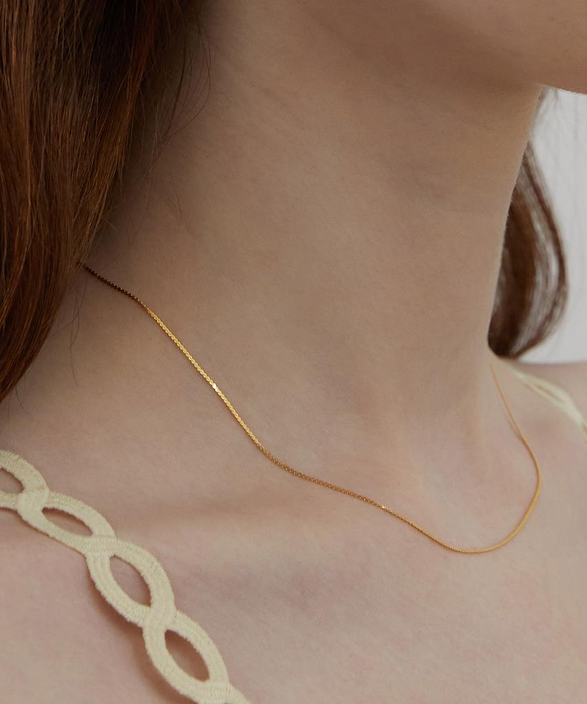 Tatiana (Silver 925) Shining Chain Necklace Nz2011