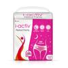 I Activ Period Panty for Women Girls L-XL 10's  Pack 1 Disposable Heavy Flow Protection Maternity 360 Degree Protection Waist Size - 31" To 48"