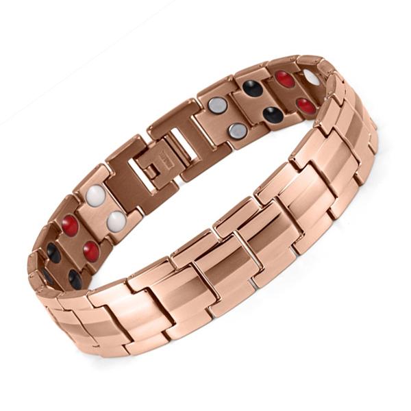 Fashion Jewelry Healing FIR Magnetic Bracelets Titanium Bio Energy Bracelet for Men Blood Pressure Accessory Wristband