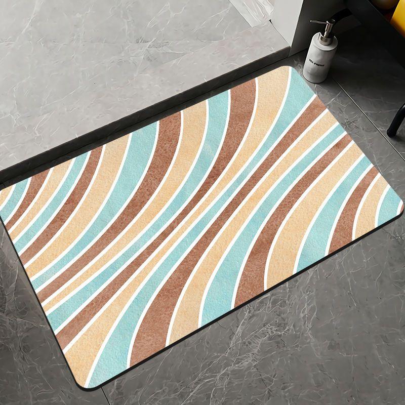 Diatom Mud Toilet Absorbent Anti Slip Pad, Bathroom Floor Mat, Waterproof Kitchen Floor Mat At the Bathroom Entrance