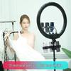 2025 Ring Light Stand for Live Streaming & Beauty Selfies - 22-inch Mobile Phone Holder for Influencers