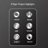 WIZTANK Interchangeable Head Digital Torque Wrench