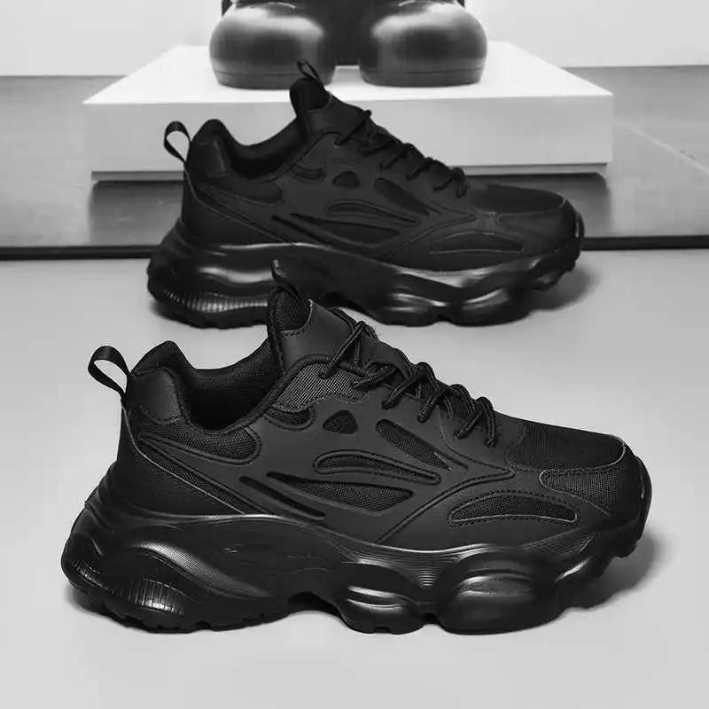 Fashion Increase Height Spring-autumn Boot For Men Loafers Luxury Shoes Sneakers Brown Man Sneakers Sports Ternis Caregiver