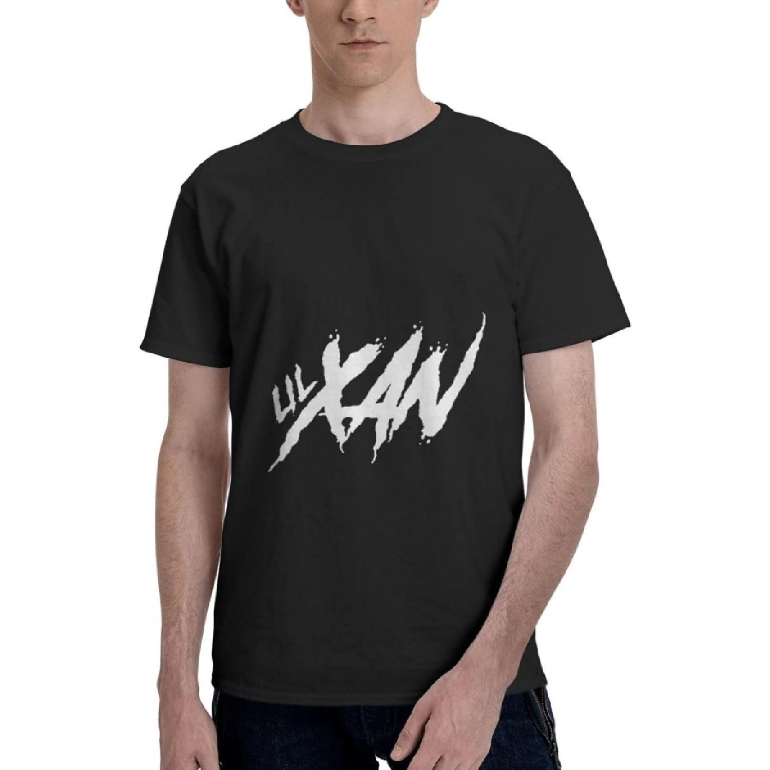 

Moecttlx Mens T-Shirt Lil Xan T Shirt Sport Tee Sleeve Tops Tee XXXXXL різнокольоровий