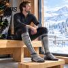 Thermal Socks for Camping Unisex Cotton Ski Women Men, Snowboard Socks, Non Slip Outdoor Winter Sports Cuff Warm Skiing Snowboarding Hiking