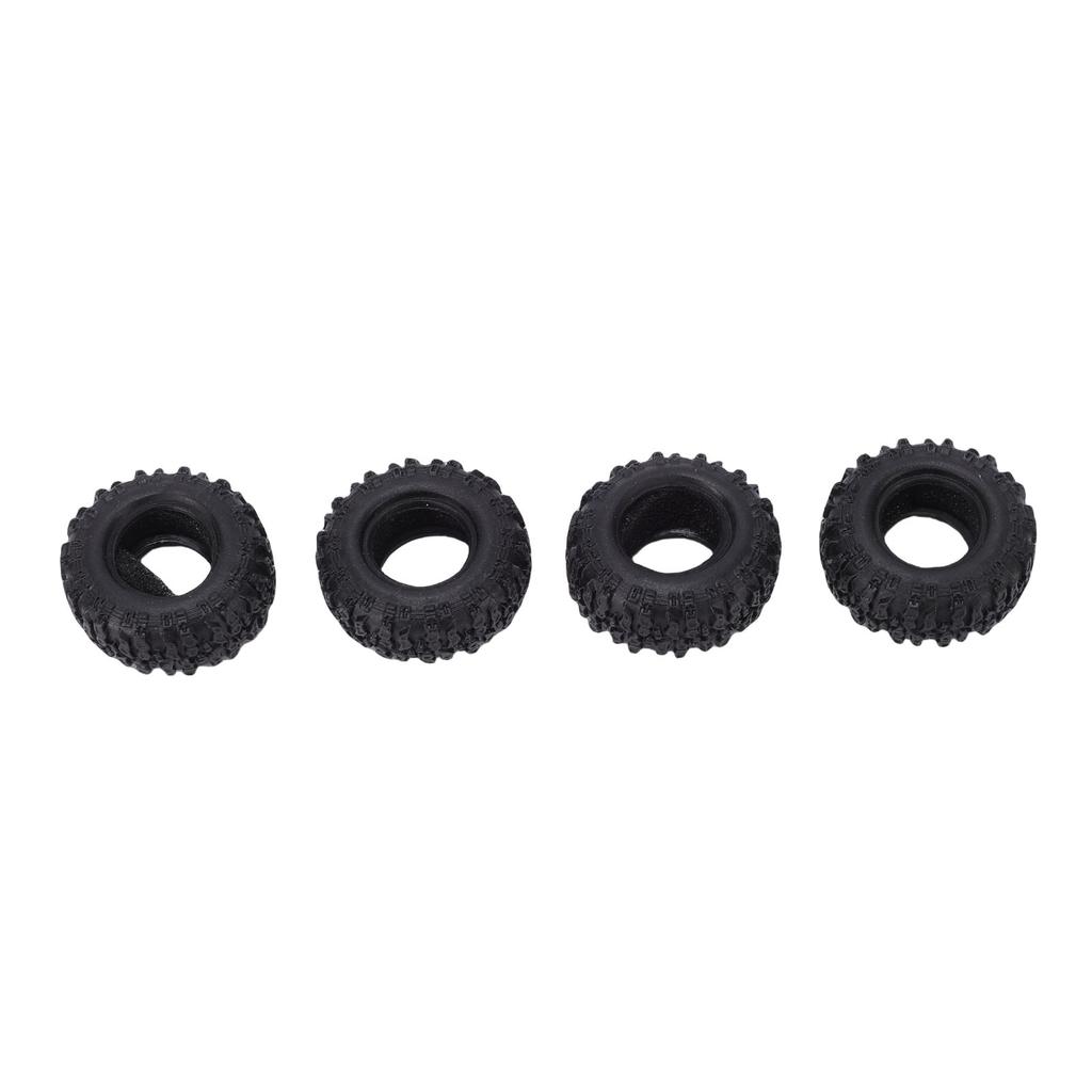 4 PCS 0.7in Tires Replacement for 1Celsius30 Cars High Grip Rubber Foam RC Crawler Tires Upgrade Parts
