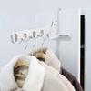 Foldable Travel Hanger Folding Clothes Drying Rack Travel Hangers Portable Hanging Rack with 5 Holes for Hotel Camping Travel