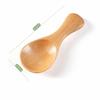 5Pcs Wood Mini Spoon Short  Handle Ice Cream Spoon Easy To Store Wooden Spoon  Kitchen