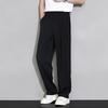 Ice Silk Trousers Men's New Summer Wide-leg Straight Loose Drape Business Suit  Casual Pants