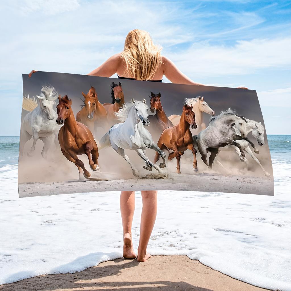 90 * 180 Beach Towel Microfiber Printing Beach Towel Absorbent Towel 2026