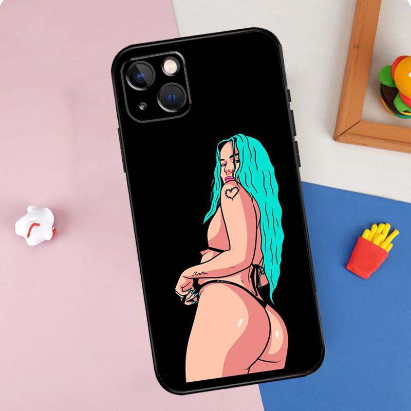 Singer Karol G Phone Case For iPhone 16 Pro Max 11 12 13 14 15 Pro Max Mini XR 16e 15 16 Plus Cover Shell