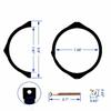 .Quality Pool Pump Clamp Belt Swimming Pool Sand Filter Valve Replacement Parts.