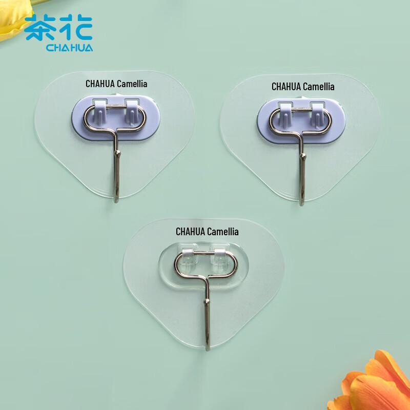 CHAHUA Strong Adhesive Triangular Hooks