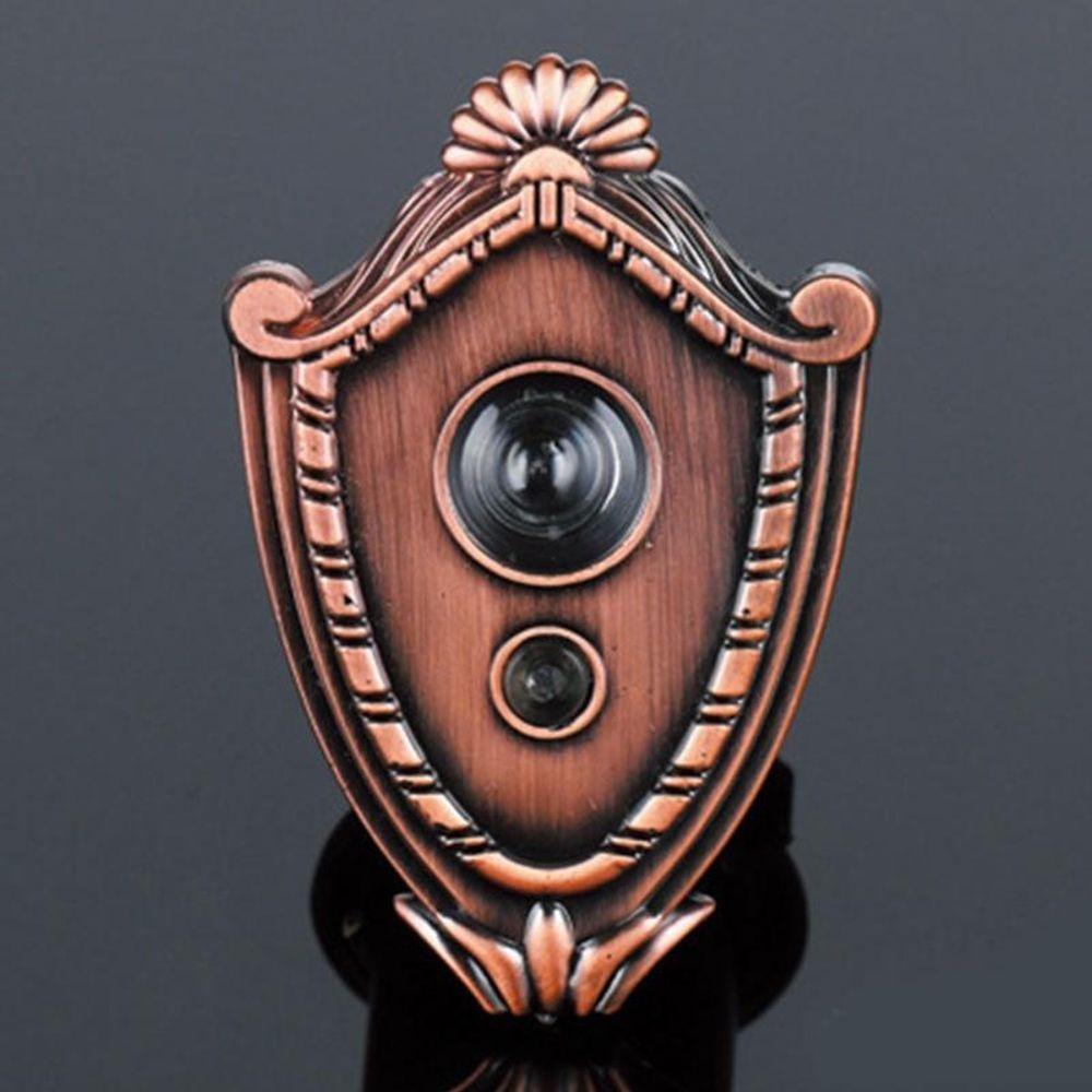 Vizualizator cu 1 gaură Ușă cu unghi larg Peep Securitate la domiciliu Ochi de pisică Peep Sight Hole Ușă de securitate Sonerie