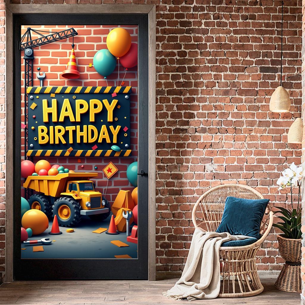 Photography Wall Banner Lightweight Background Supplie Photography Backdrop Customizable Birthday Backdrop for Celebration Event