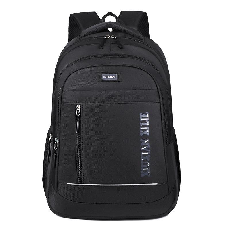 Lightweight Backpack Men's Large-capacity Leisure Business Travel Computer Bag Men's Backpack Junior High School College Student Schoolbag