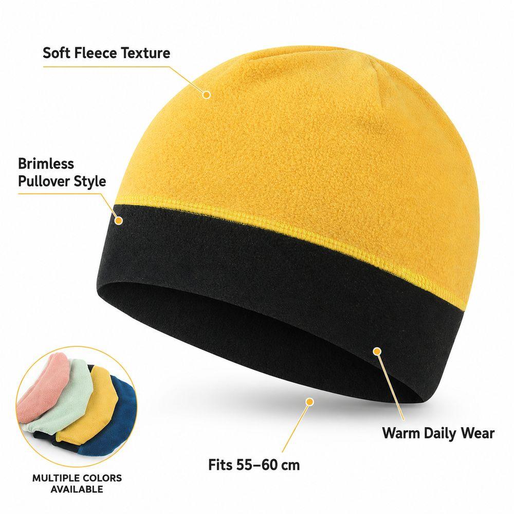 Keep Warm Winter Knit Hat Brimless Brimless Skull Cap Fashion Beanie Hat Women Men