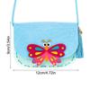 Bag Sewing Kit For Kids Girls Creative Handicrafts Bag Three-Dimensional Girl Creative Handicrafts Featuring Cartoon Designs