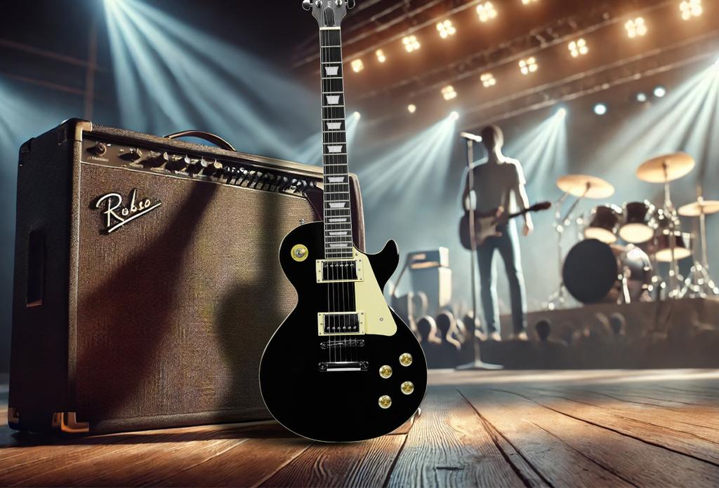 MusicMate MM-G220-B ToneLegend Electric Guitar