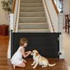 VEVOR Retractable Baby Gate, Extends To 1430 Mm Wide, 795 Mm Tall, with Security Lock, Easy To Use, Walk Through Without Tripping