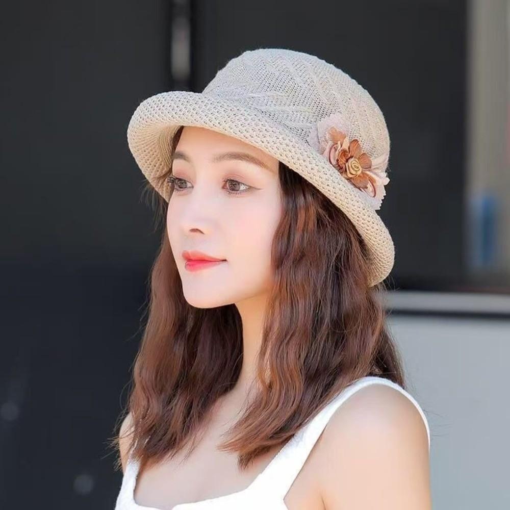 Korean Style Ladies' Top Hat Elegant Fisherman Hat Casual Bucket Hats For Women