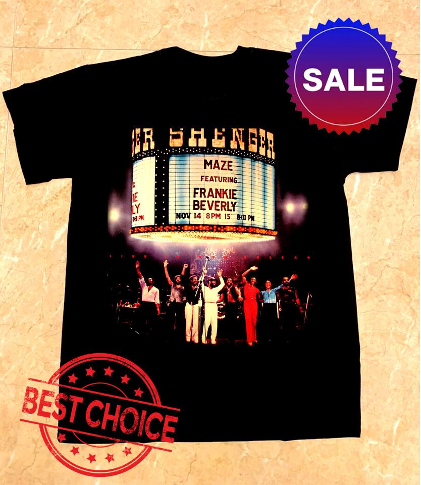 Maze Featuring Frankie Beverly Short Sleeve T-shirt S-5XL Unisex T-Shirt XXXL
