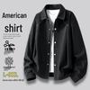 Men's Spring/Autumn Loose Fit Long Sleeve Shirt