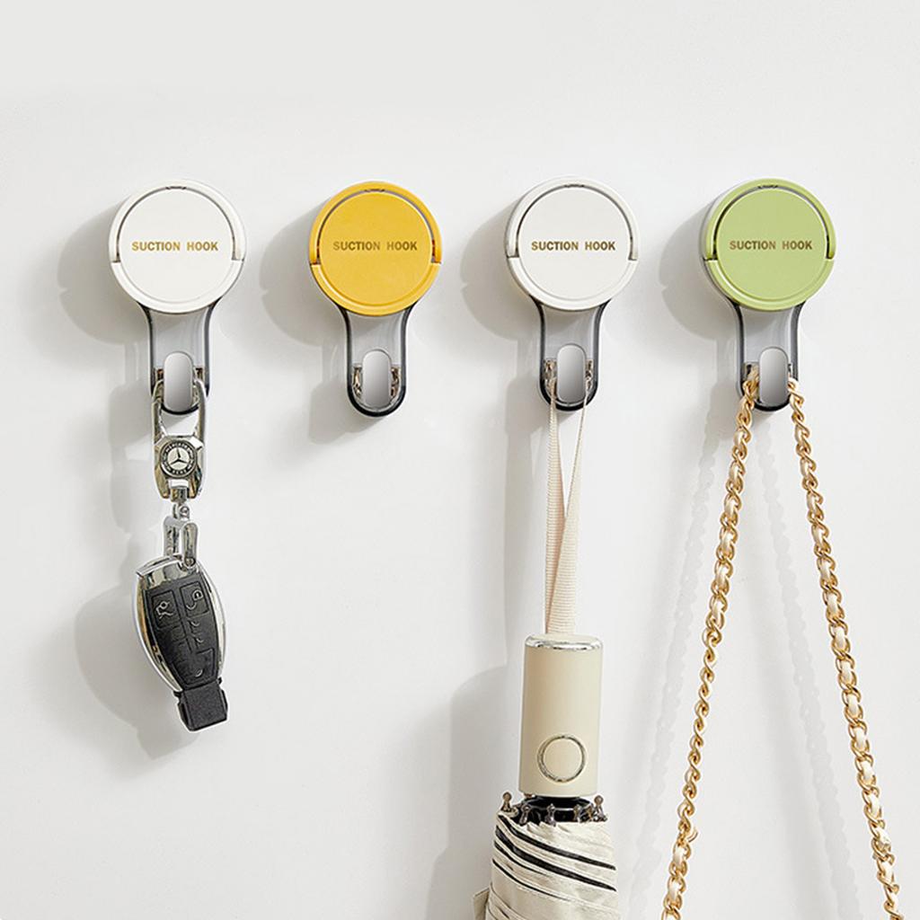 Removable Suction Cup Hook for Bathroom and Kitchen Strong Adhesive Towel Rack Waterproof Robe Coat Clothes Hanger