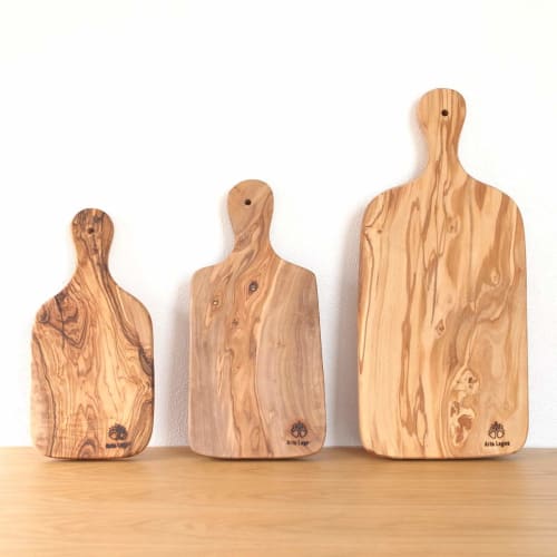 Altereno Cutting Board, Wooden, Olive, Made in Italy (Small) SS