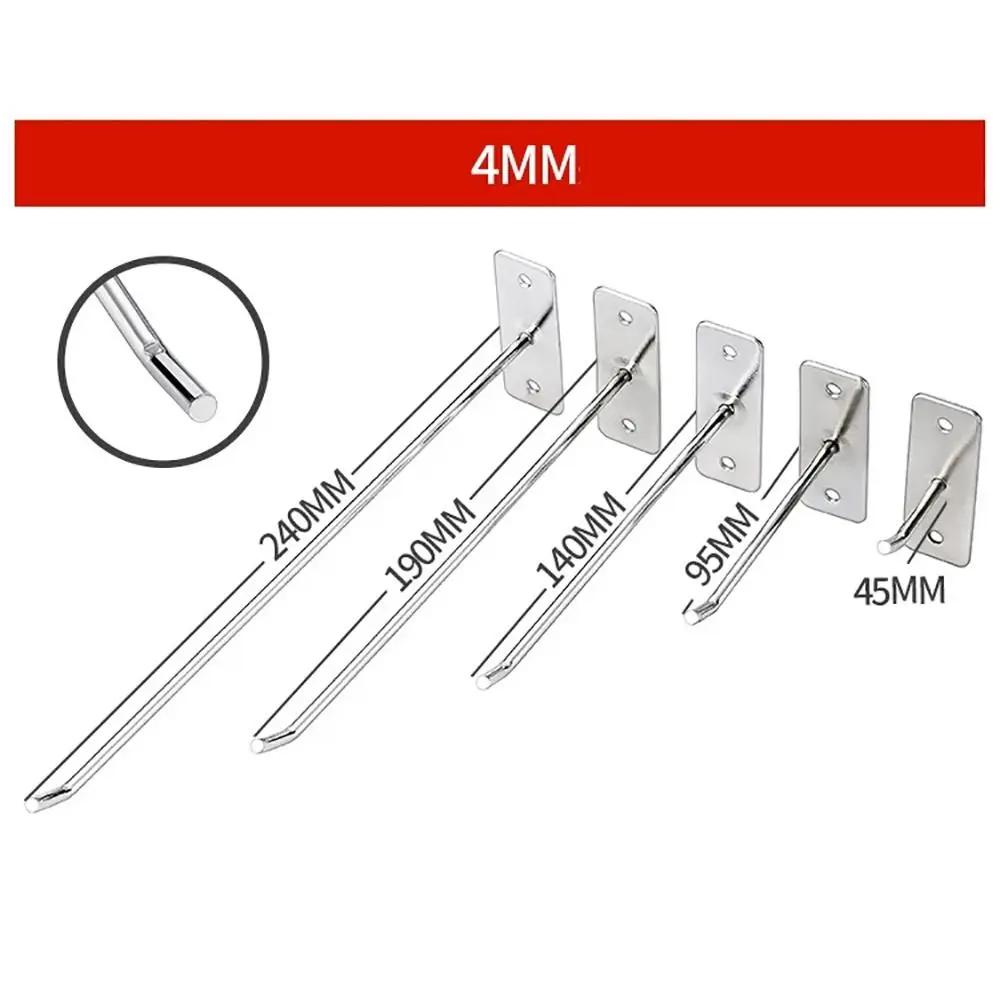 Wall Hook Nail Wall Display Hook Hole Board Hook Mobile Phone Accessories Single Line Hook Steel Hammer Pliers Wall Mount Hook