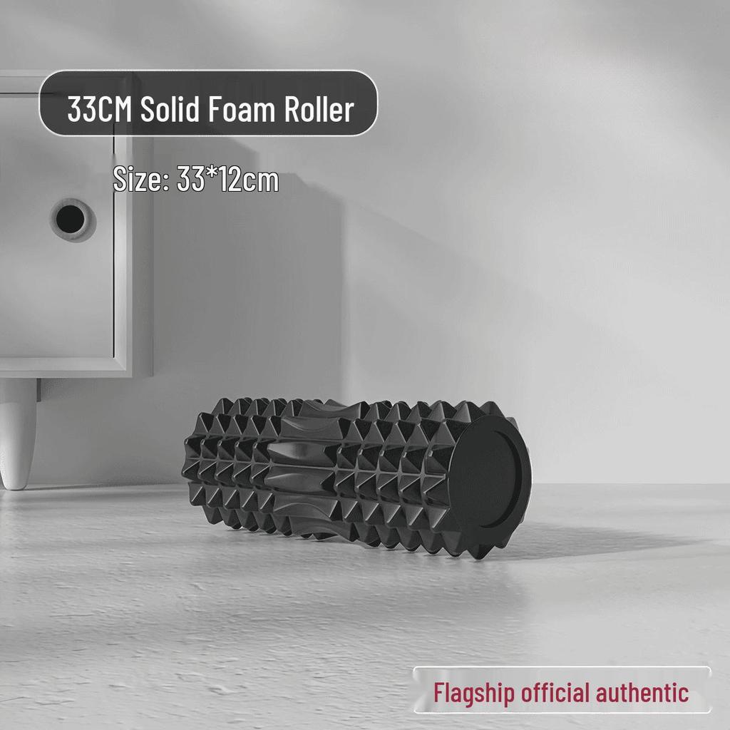 Professional Foam Roller and Crescent Yoga Massage Set