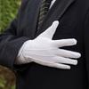 Formal Party Tuxedo Guard Gloves Stretchy for Police for Parade Mittens for Wome