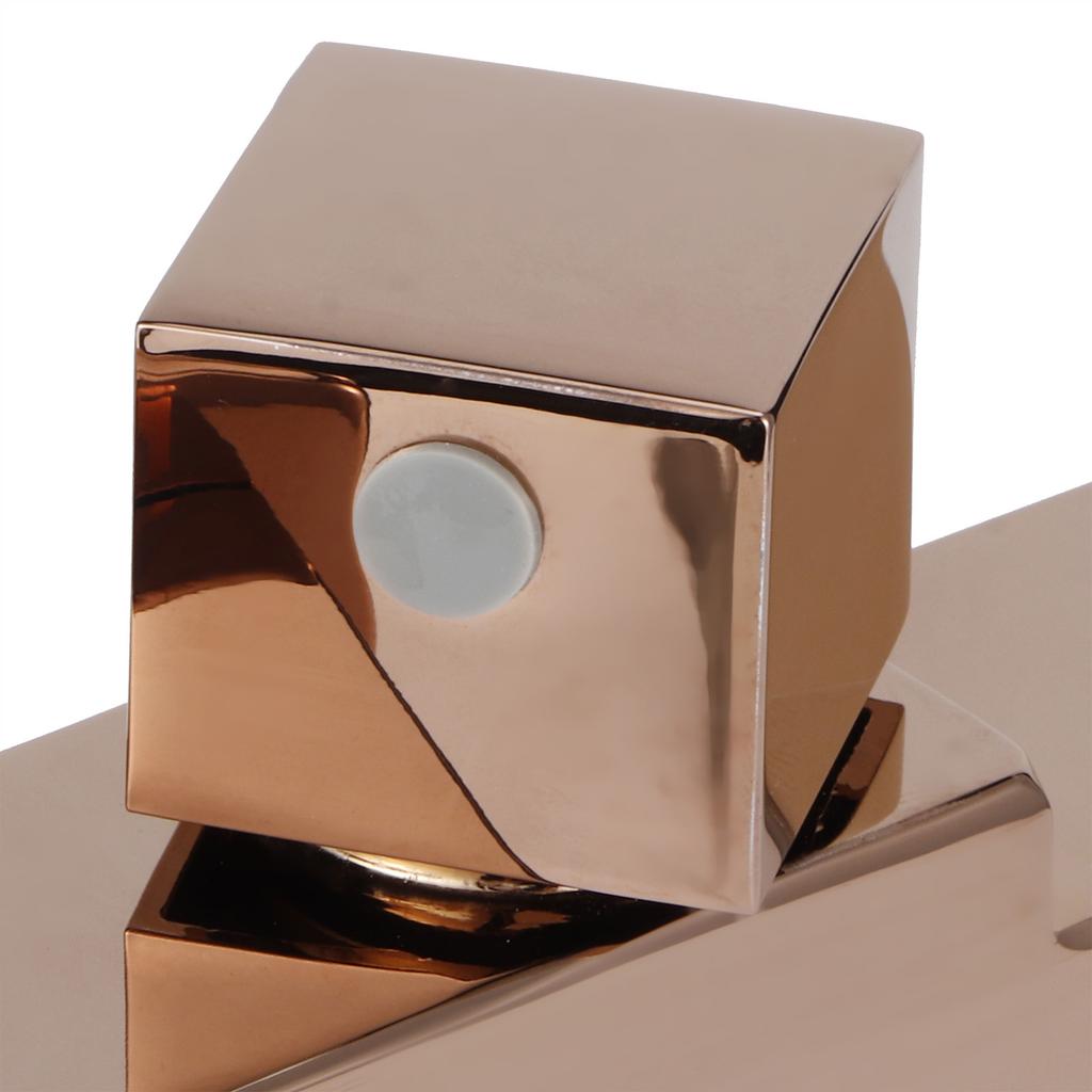 G1/2 Wall in Faucet Single Cold Waterfall Sink Basin Water Tap Bathroom Accessory( Gold )