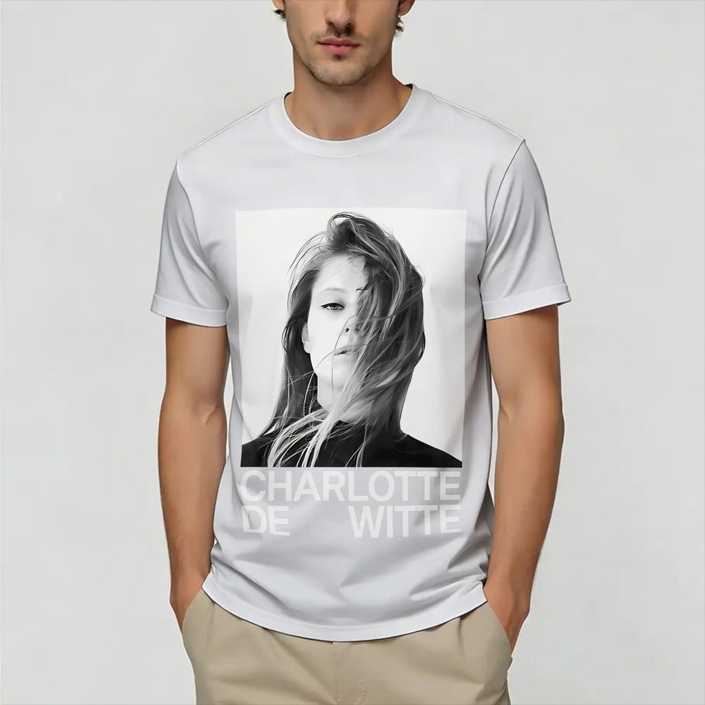 Unisexs Charlotte De Witte T Shirts 100 Cotton Clothing Awesome Short Sleeve O Neck Tee Shirt Summer TShirts