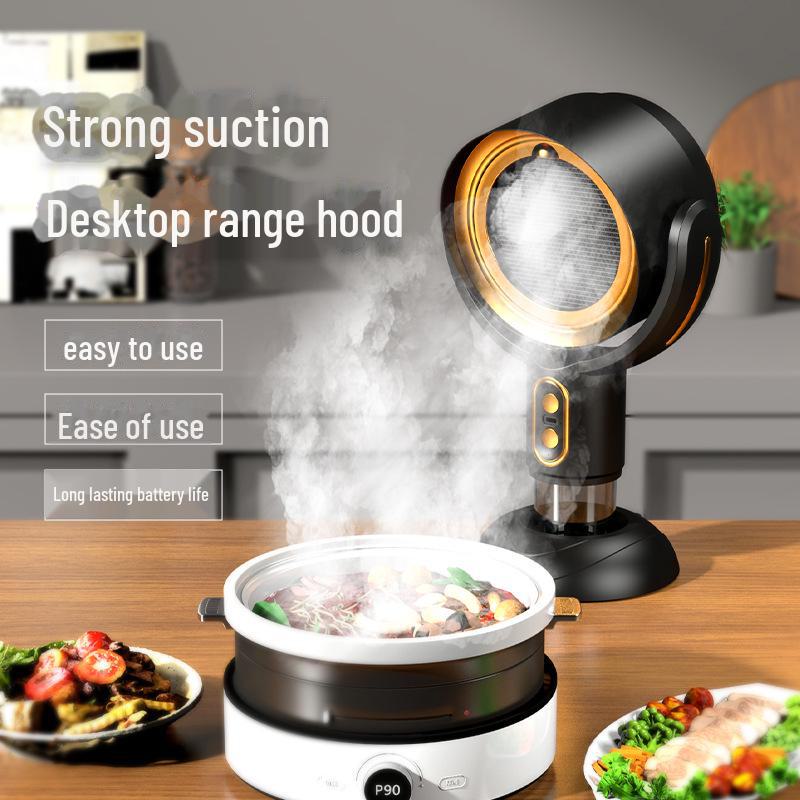 Nový stolní odsavač par: Odsávání kouře a čistička vzduchu pro grilování Hot Pot