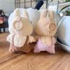 Only Clothes Plush Toys Clothing Accessories LABUBU Dolls Wooden Buckles Overalls