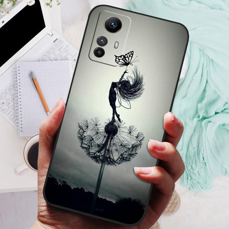 For Xiaomi 12T 5G Case Mi 12T TPU Silicone Shockproof Cat Phone Cover For Xiaomi 12T Pro 12 T 12T Funda Animal Printing Soft