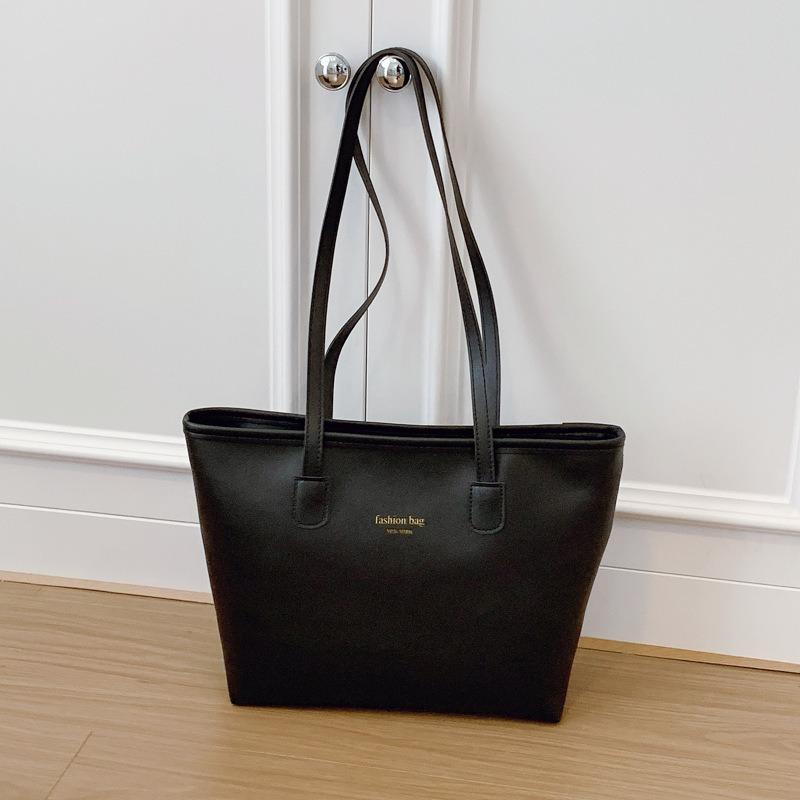 Large-capacity Bag, New High-end College Student Class Shoulder Bag, Women's Portable Commuter Tote Bag