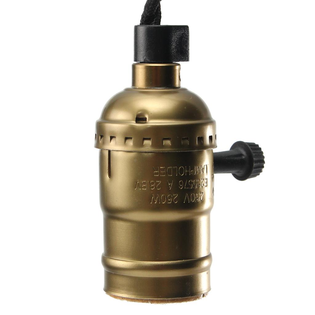 Cheap E26/E27 Solid Industrial Triple Lamp Sockets Vintage Edison ...