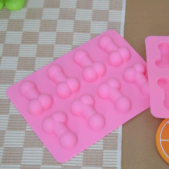 Cake Mold 8 Grids Handmade Silicone Home Baking Tool for Kitchen