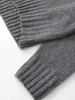 Trendy French Chic Ribbed Knit Women's Sweater for Autumn/Winter