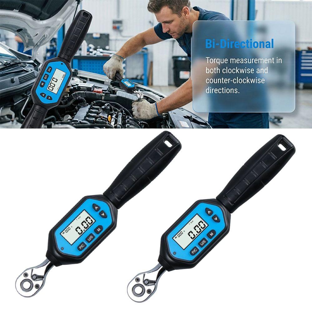 Digital Display Digital Torque Wrench Replaceable Head Electronic Torque Wrench  Industrial Use