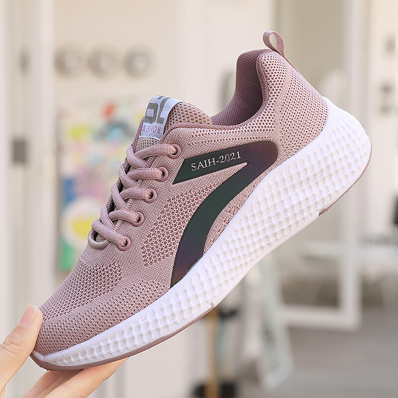 

Athletic Shoes for Men Shoes Sneakers Casual Men Knit Sneakers Breathable Athletic Running Walking Gym Shoes 43 рожевий