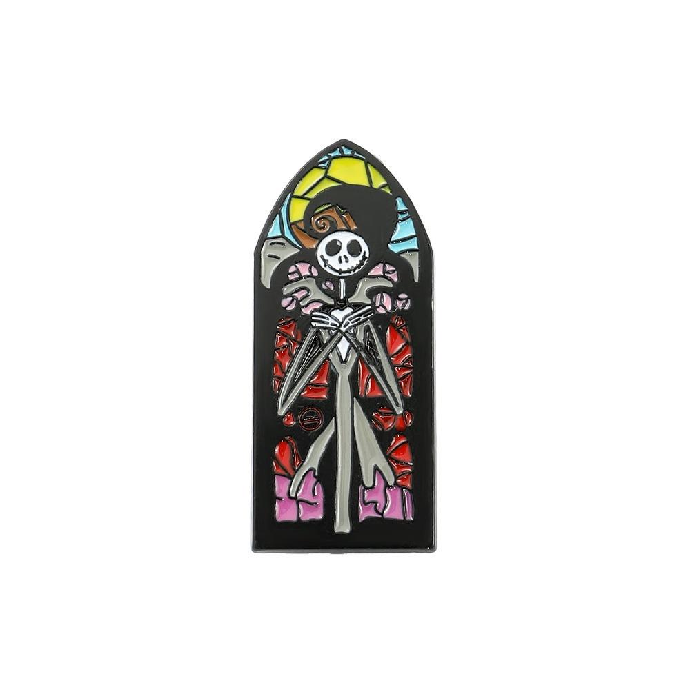 Drop Processed Oil Brooch Stylish Gothic Witch Pin Halloween Theme European And American Style