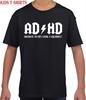 AD HD Highway To Hey Schau mal ein Eichhörnchen Kinder T-Shirt Lustiges ADHS ACDC ADSR Jugend Tee
