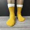3D Beer Mug Socks Knit Long Tube Socks Cute Unisex Novelty Winter Warm Beer Socks Double Color Block Floor Socks Christmas Gifts